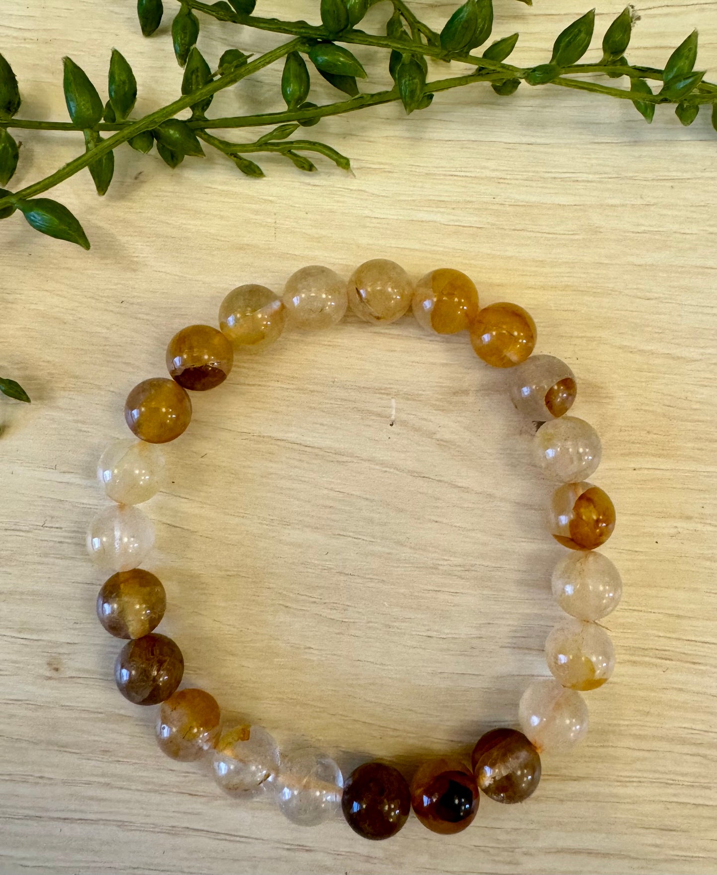 Golden Healer Bead Bracelet