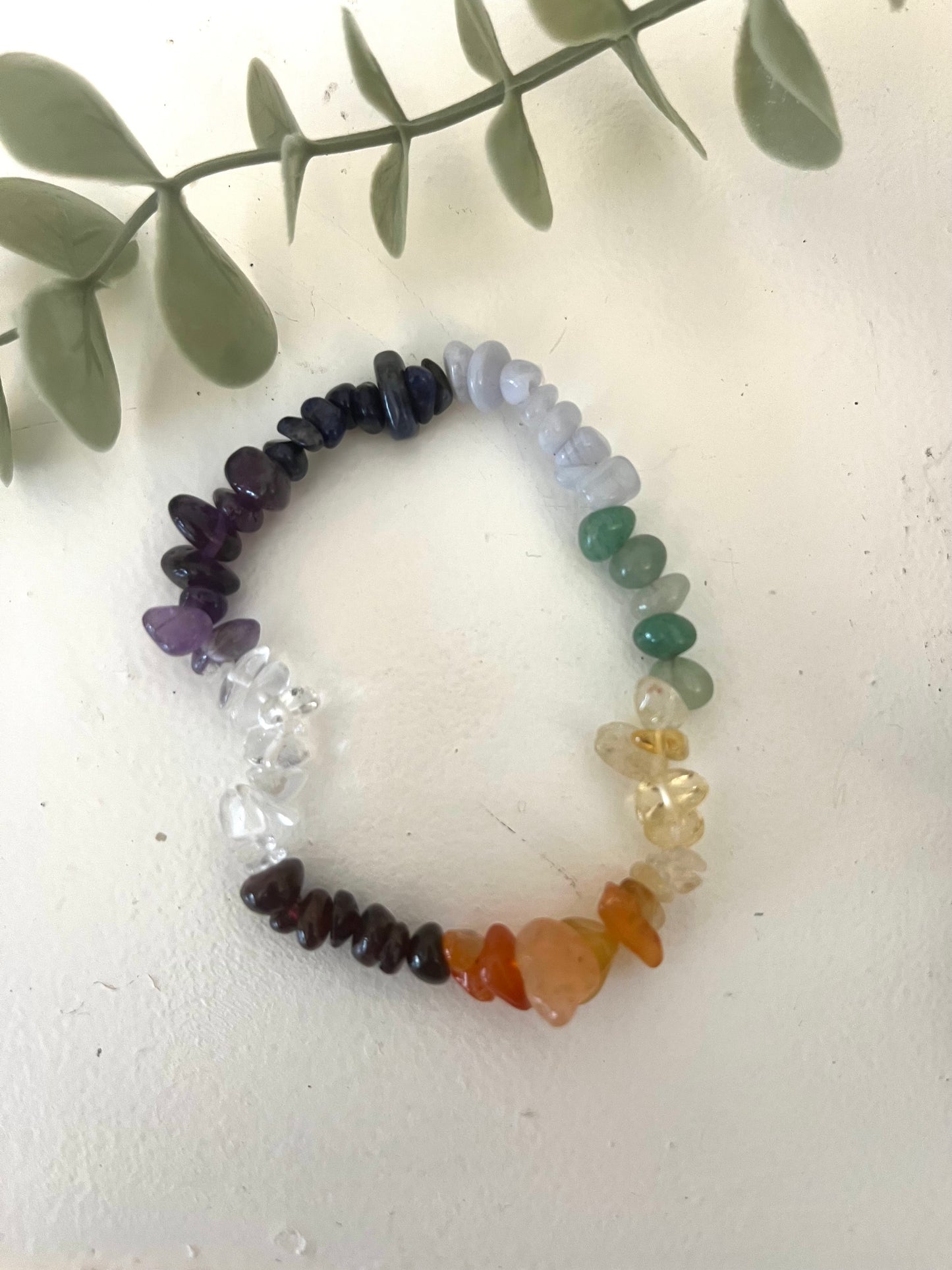 Chakra Chip Bracelet