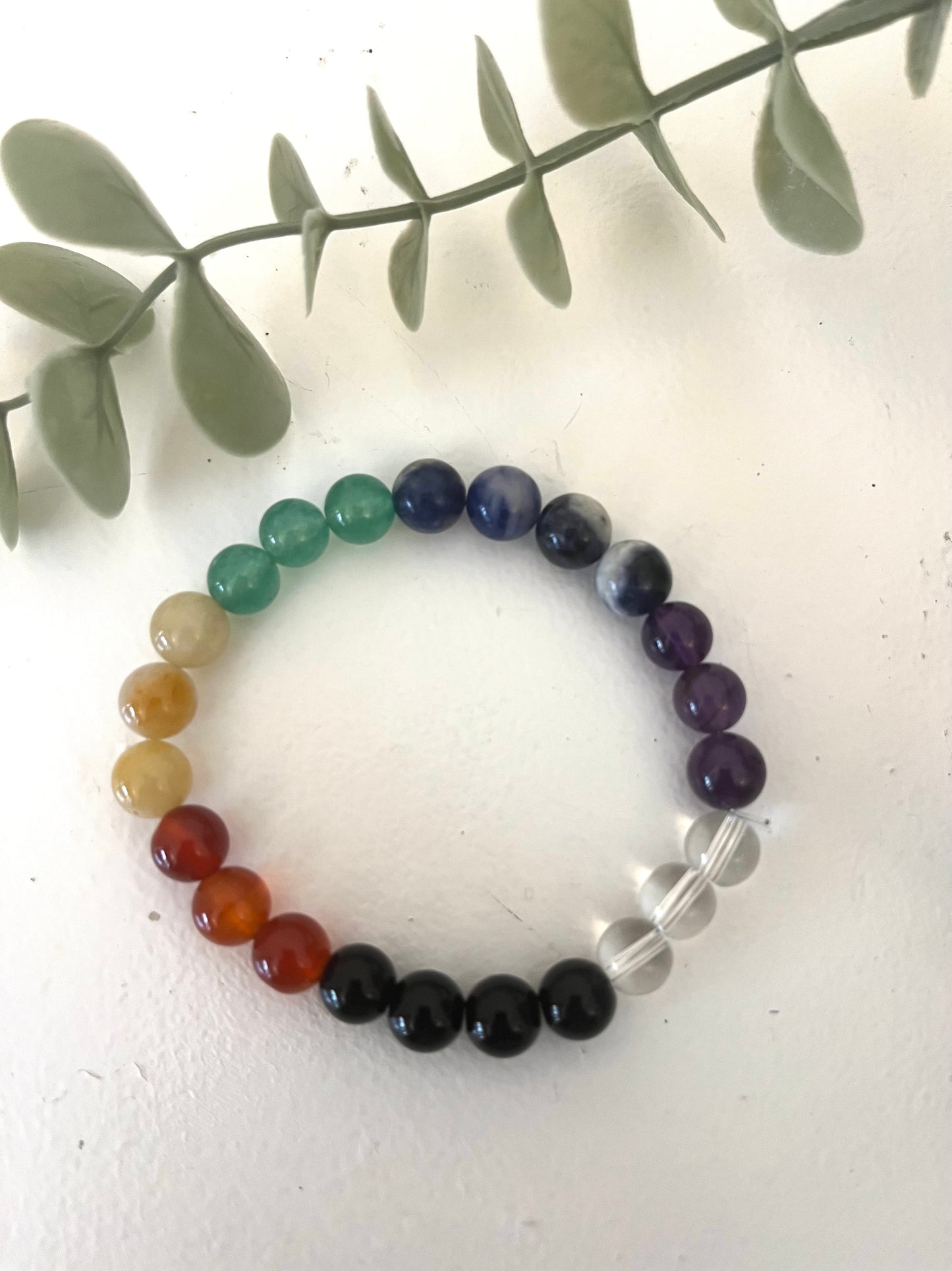 Chakra Beaded Bracelet