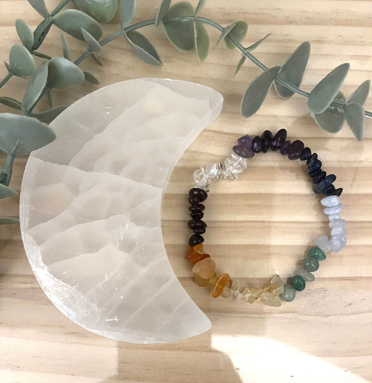 Chakra Chip Bracelet