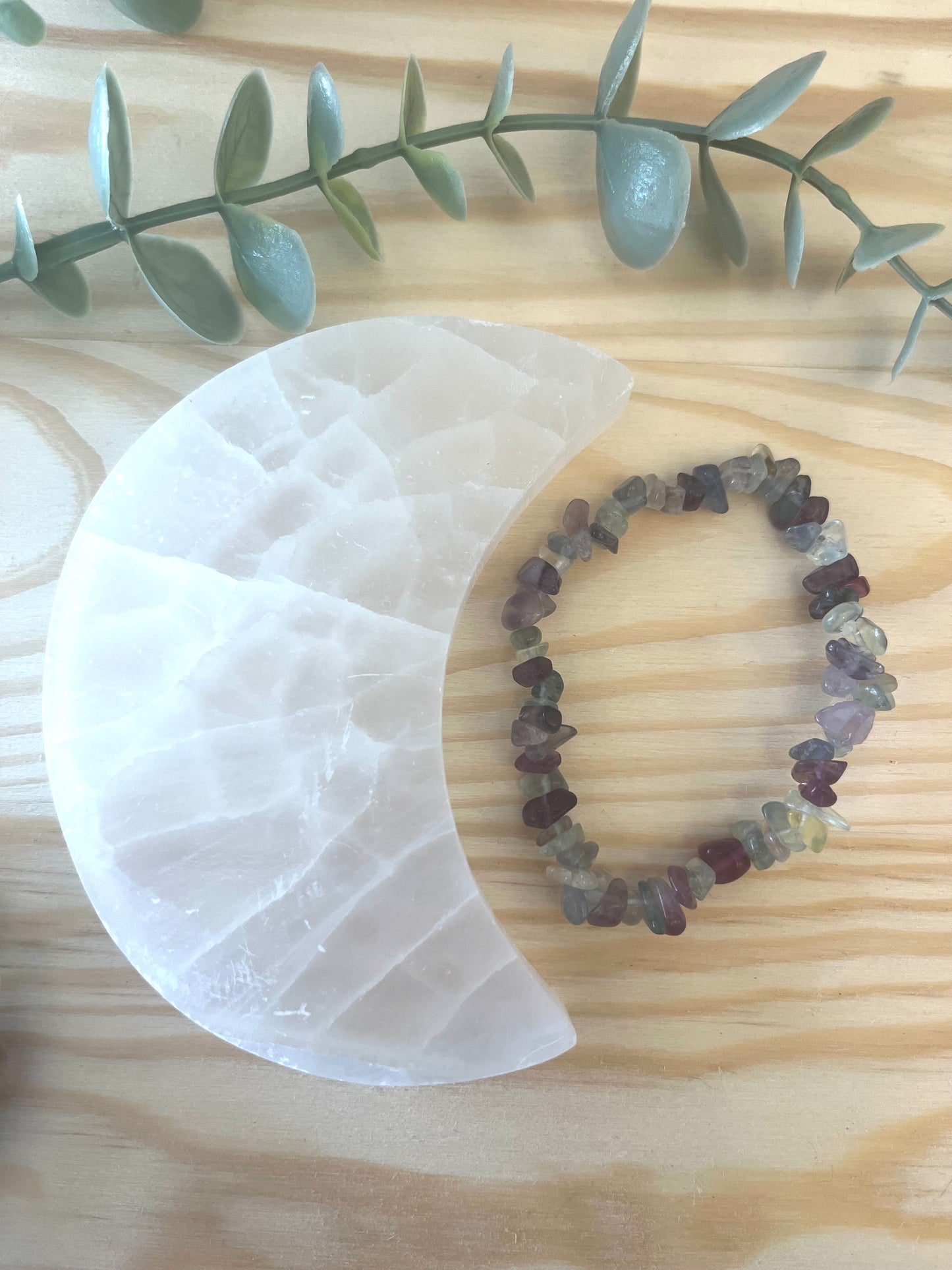 Fluorite Chip Bracelet