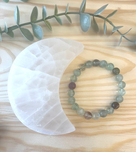 Fluorite Bead Bracelet