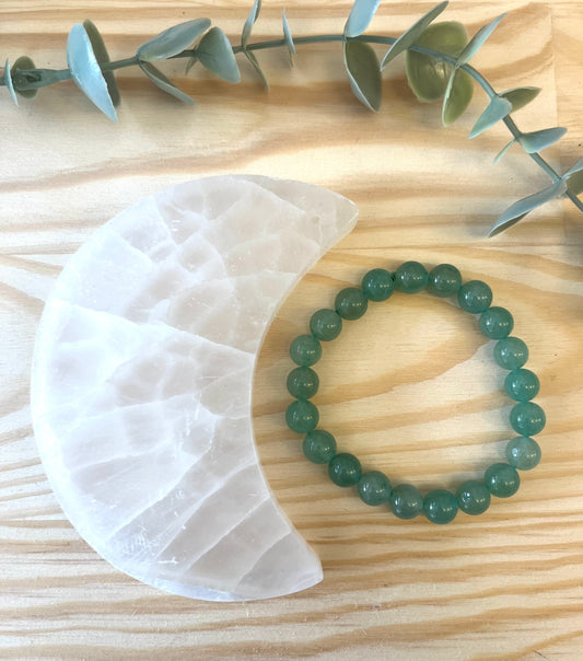 Green Aventurine Bead Bracelet