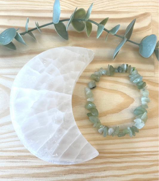 Jade Chip Bracelet