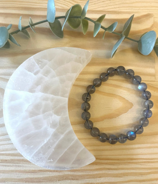 Labradorite Bead Bracelet