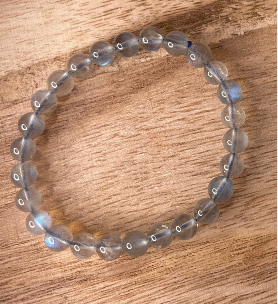 Labradorite Bead Bracelet