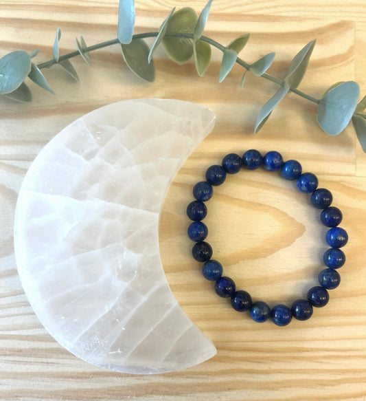 Lapis Lazuli Bead Bracelet