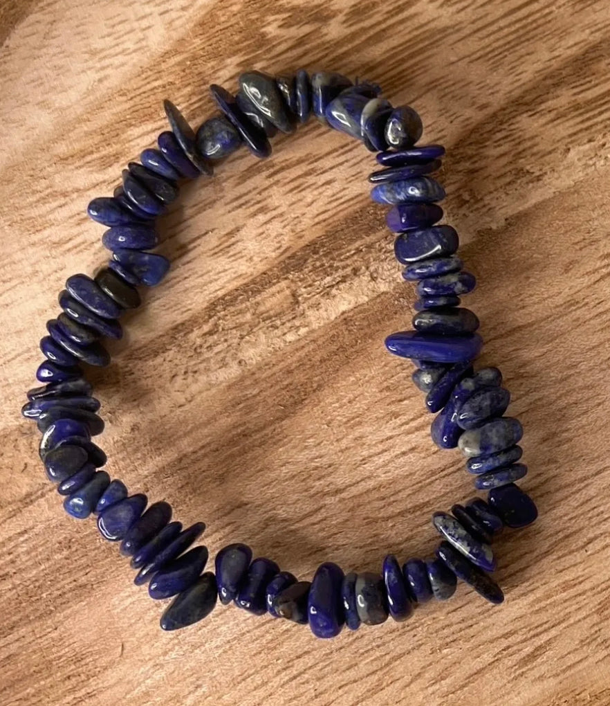 Lapis Lazuli Chip Bracelet