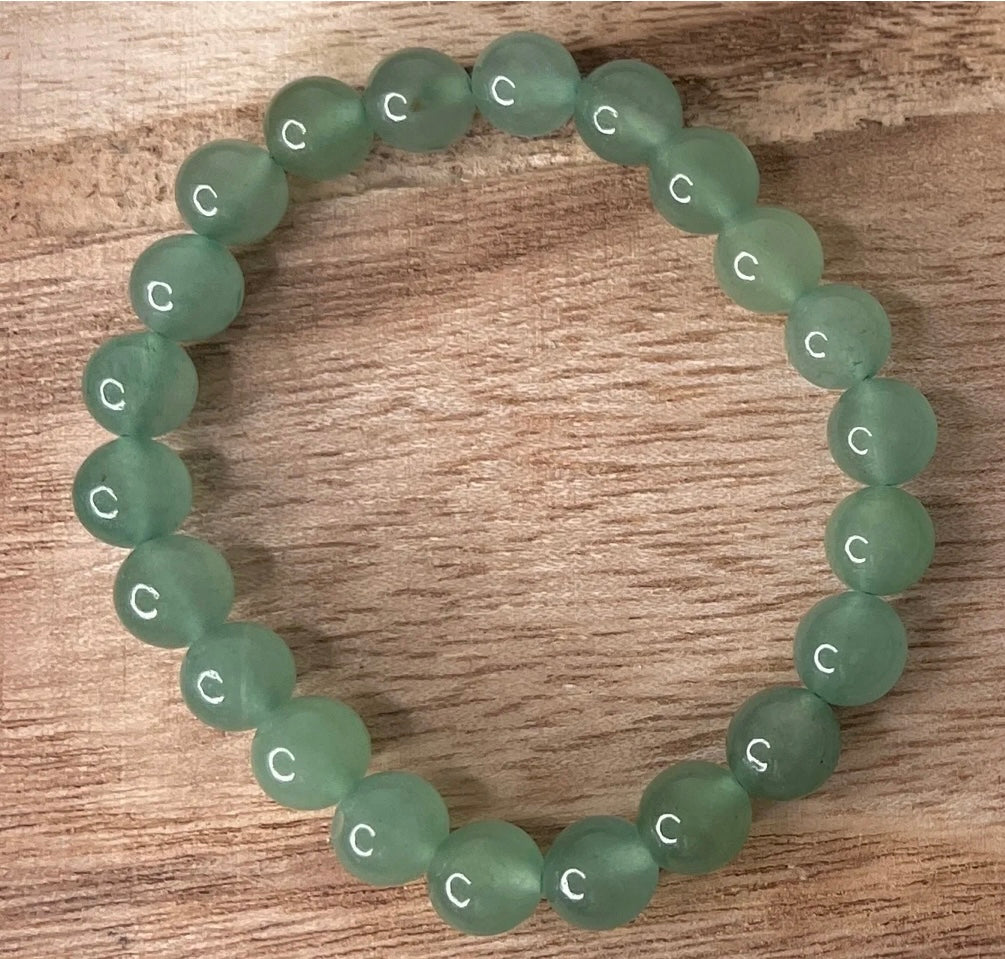 Green Aventurine Bead Bracelet