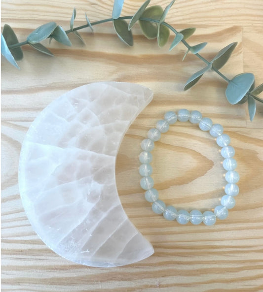 Opalite Bead Bracelet