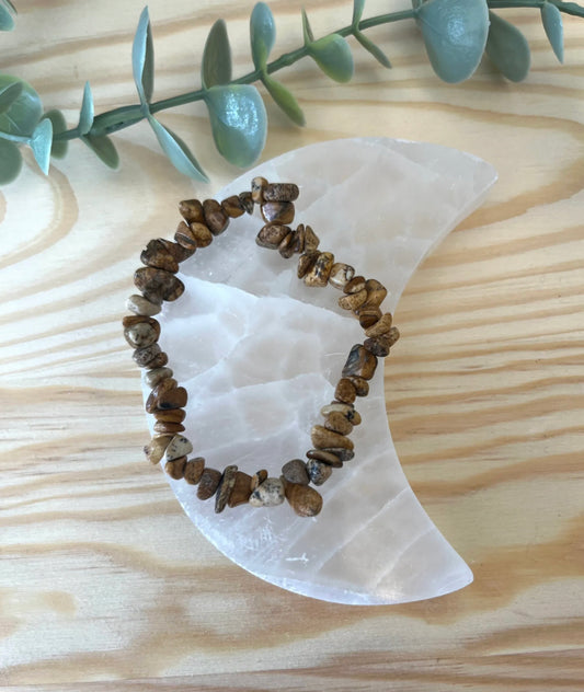 Picture Jasper Chip Bracelet