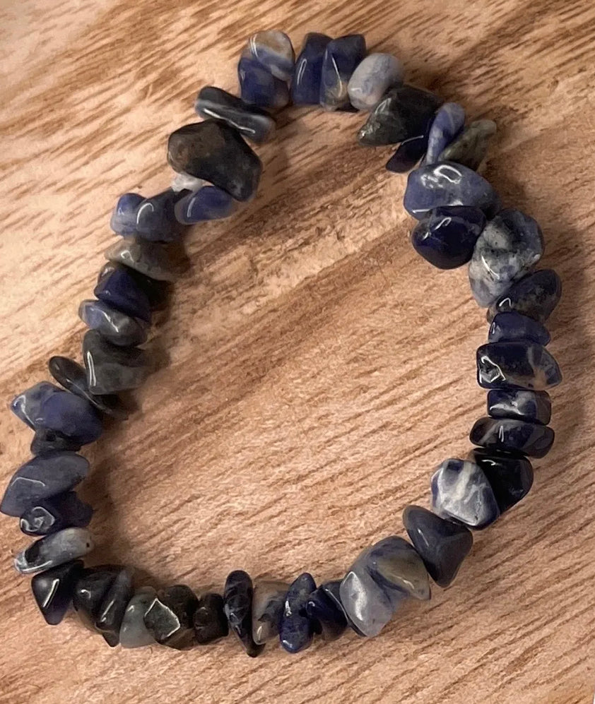 Sodalite Chip Bracelet