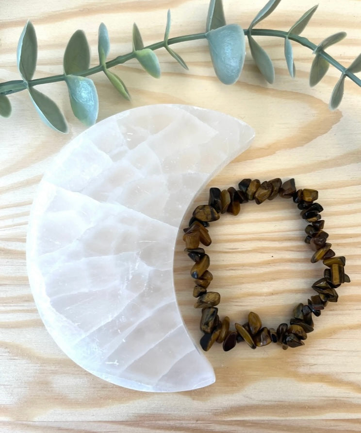 Tigers Eye Chip Bracelet