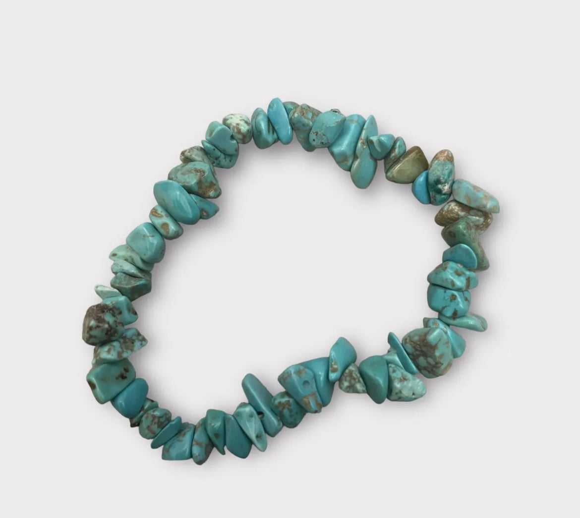 Turquoise Chip Bracelet