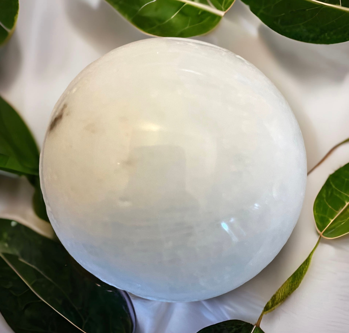 Blue Aragonite Sphere