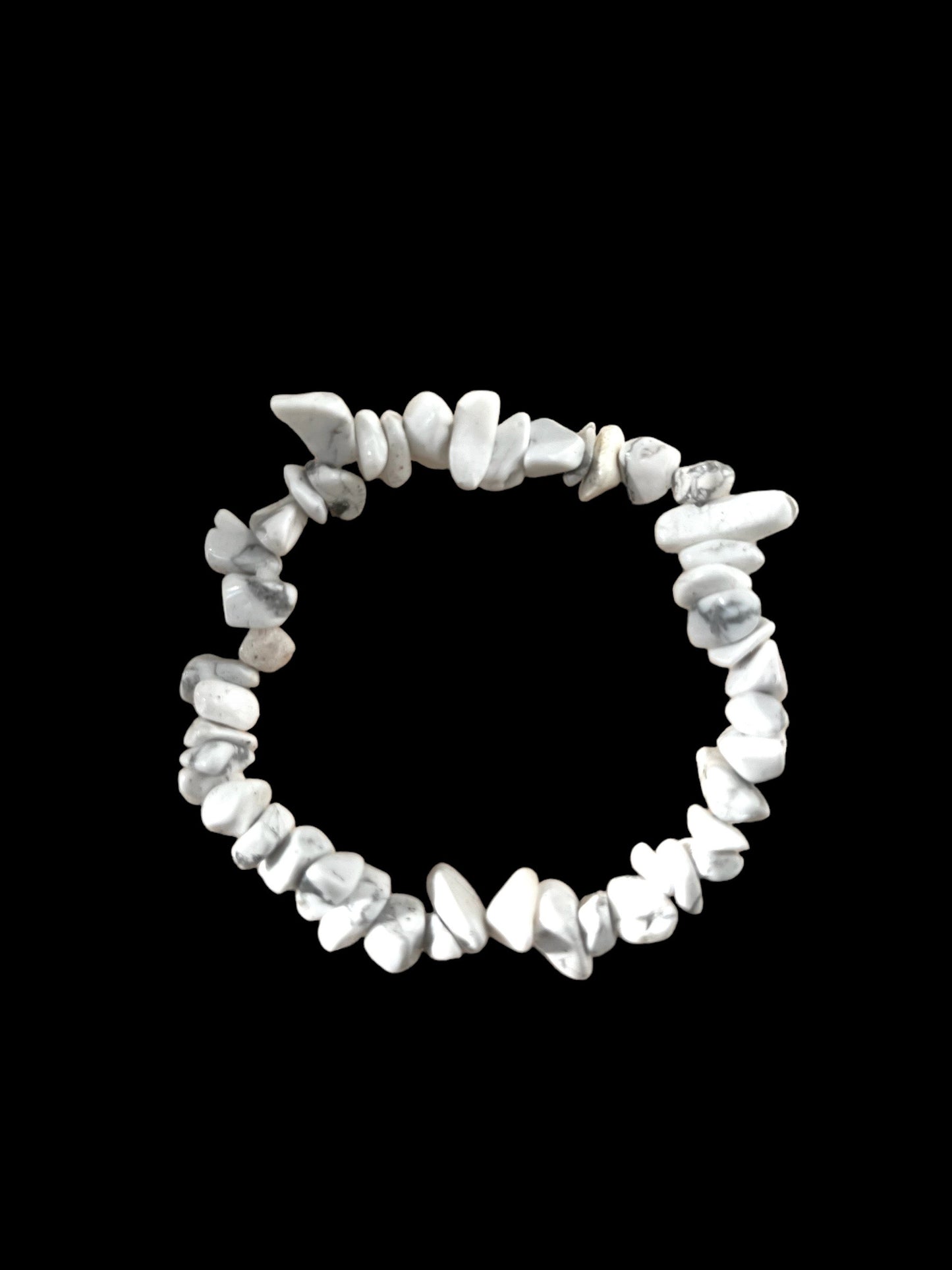 Howlite Chip Bracelet