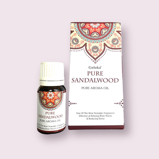 Goloka Pure Sandalwood Fragrance Oil 10ml